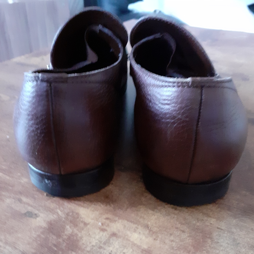 Gucci Men's calf skin leather dress loafers - Picture 6 of 12